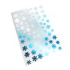 INKVICTUS Winter Snowflake Nail Decals/Sliders Blue Silver 5588