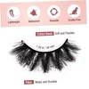 Healeved 3sets False Eyelashes Natural Look Lash Extensions Kit 7pairs*3