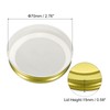 uxcell 20Pcs Mason Jar Lids, 70mm/2.76" Regular Mouth Tin Plate