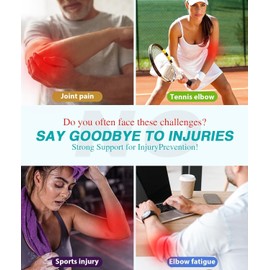 Elbow Brace for Cubital Tunnel, Ulnar Nerve Entrapment brace, Adjustable Elbow Splint for Sleeping, Tendonitis, Tennis Elbow, Comfortable Stabilizer Support for Women and Men Fit Most