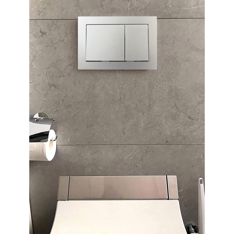 Dual-Flush Actuator Plate Toilet Flush Actuator Plate with Dual ButtonsIn