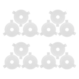 Homoyoyo 20pcs E26 E27 Lamp Saddle Socket Ring E27 to E26 Lamp Holder Ring Adapter Kit for Light Socket Ring Retainer Rings and Replacement