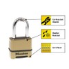 Master Lock Outdoor Combination Lock, Heavy Duty Weatherproof Padlock, Resettable