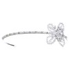SAMKY Unique Vintage Style Asymmetric Butterfly Crystal Headband Tiara T839