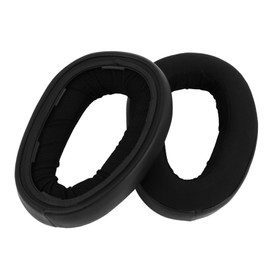TEHAUX 1 Pair Sponge Ear Pads for Headphones Noise Isolation Cushions Comfortable Replacement Earpads Black Headset Ear Cups