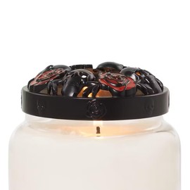 Yankee Candle Phantasmagoria Skulls & Roses Metal Illuma-Lid Jar Candle Topper
