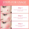 LOPHE Liquid Blush for Cheeks, Soft Cream Liquid Blush, Natural-Looking
