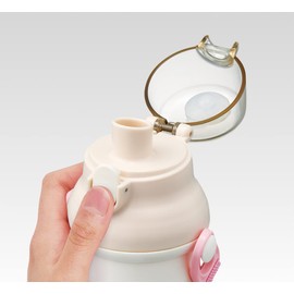 Skater PSB5SANAG-A Water Bottle, Sumikko Gurashi, 16.9 fl oz (480 ml), For Kids, Antibacterial, Plastic, For Girls, Made in Japan