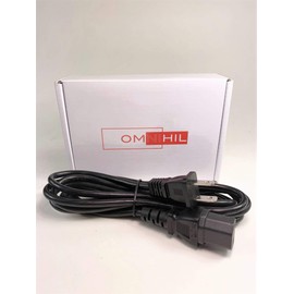 [UL Listed] OMNIHIL 8 Feet Long AC/DC Power Cord Compatible with Yamaha A-S700