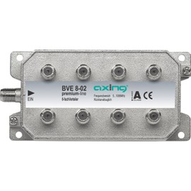 Axing BVE 8-02 8-Way BK Splitter (5-1006 MHz)