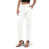 Urban CoCo Women's Elastic Waisted Work Pants Business Casual Office