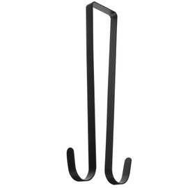 12 Inch Christmas Wreath Hanger Hooks Over Door Metal Hooks Practical Clothes Towel Hanger Hooks for Christmas Front Door Decorations -Premium Sturdy Metal