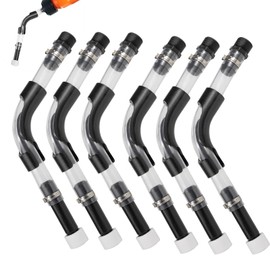 6 Set Gas Can Hose, Racing Fuel Jug Hose with Bender, for 3/5/5.5 Gallon Cans, Racing Vp Fuel Jug, Race Gas Can Spout Replacement