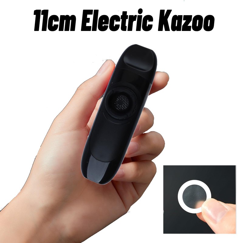 Electric Kazoo 11cm Professional Resin Metal Kazoo Set with Recorder