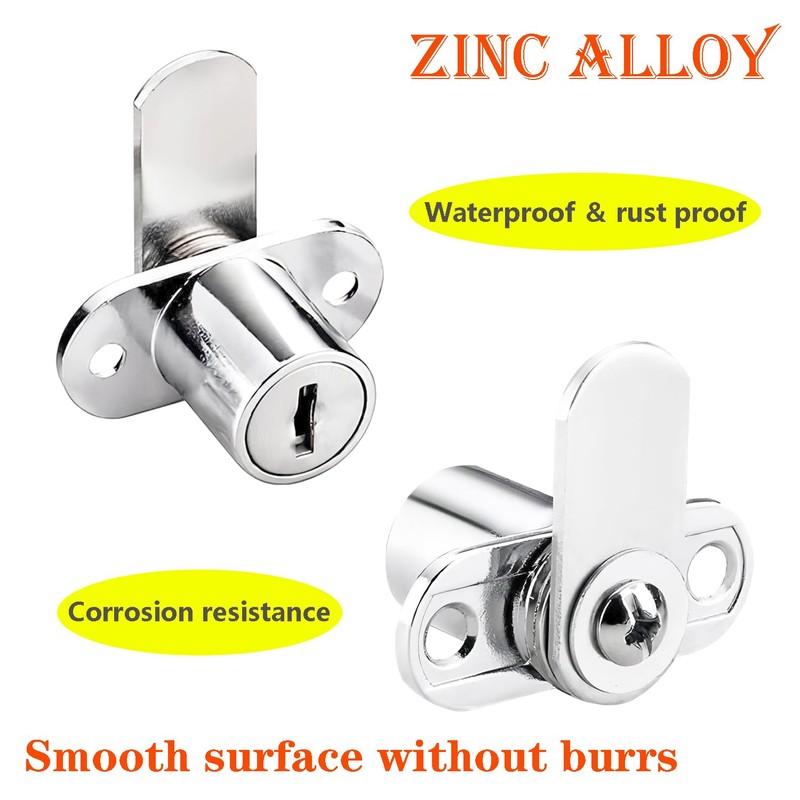 Qrity 1 x Cabinet Lock, Letter Box Lock for Single