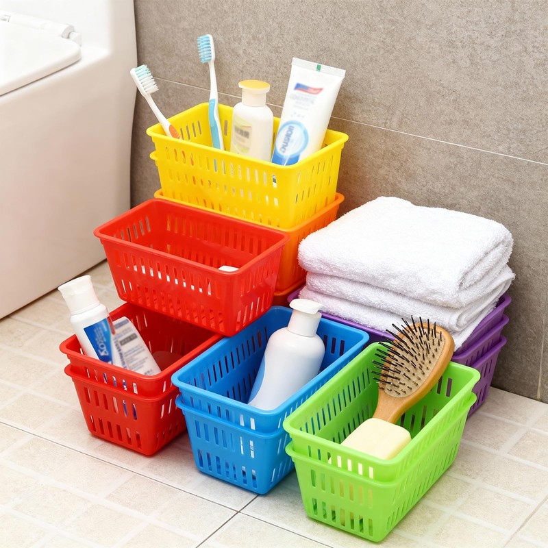 Odowalker Mini Storage Baskets Bins Colorful Pencil Containers