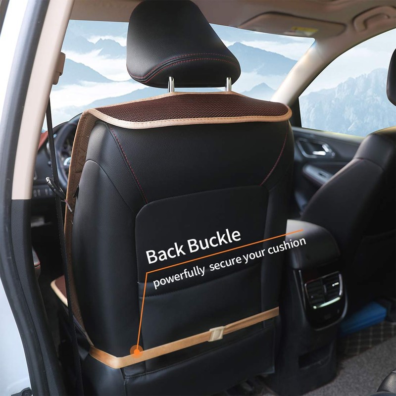 Livtribe Car Seat Cushion Easy to Install Universally Fit Breathable