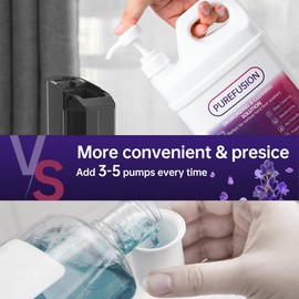 PUREFUSION Deodorizing Cleaning Solution Refill Compatible with Tineco iFLOOR FLOOR ONE S3 S5 S6 S7 Series Wet Dry Vacuum, Deep Cleans for Multiple Hard Floors, Lavender Scent, 50.7 Oz (1.5L)