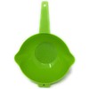 Tupperware 2 Quart Colander Strainer with Handle in Green