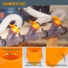 POWERTEC 70294-P4 2-1/2" Integrated Blast Gate Clog Resistant, Anti Gap