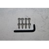 Unbranded Anti-Theft Security Screws for DODGE CHALLENGER FRONT & REAR