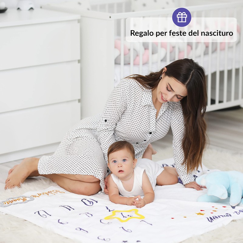 Milestone Blanket Moon Italian (Moon)