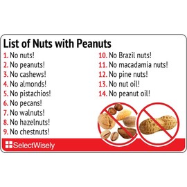 List of Nuts with Peanut - Translated in Greek or Any of 64 Languages