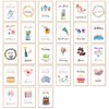 BIROYAL Children's 27 Birthday Cards Set with Envelope - Happy