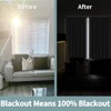 BGment Full Blackout Curtains with Thermal Insulation Liner Curtains 95