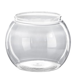 store88 Fishbowl, Stylish, Acrylic Aquarium, Goldfish, Medaka, Aquarium, Plastic, Aquarium, Breeding, Transparent (8.9 x 7.1 inches (22.5 x 18 cm)