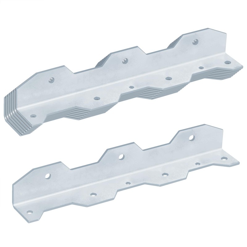 eoere 8 PCS 10-1/4" Staircase Angle Bracket, 12-Gauge Heavy-Duty Stair