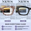 XXZQRYHN Oprah Style Reading Glasses for Women Men Blue Light