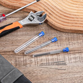 3D Printer Nozzle Cleaning Needles, 3D Printer Nozzle Cleaning Set, 3D Printer Accessories, 60 Pieces Nozzle Cleaning Needle Made of Stainless Steel, 0.3/0.35/0.4 mm Nozzle Cleaning Needle