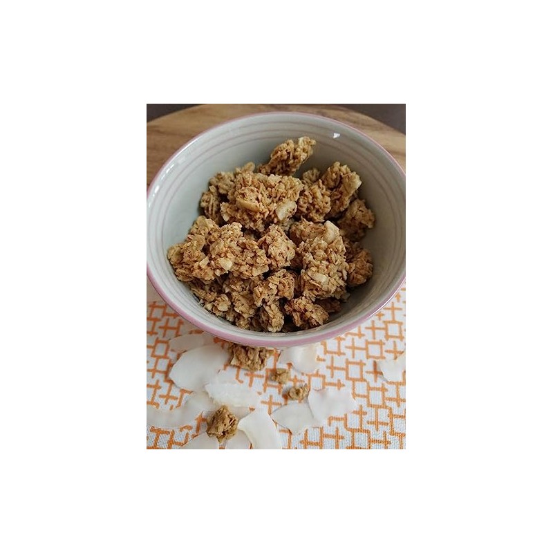 Reduced Sugar Cashew Coconut Crunch