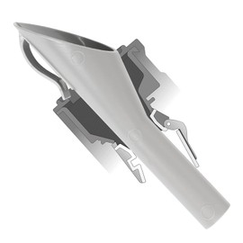 Fuel Funnel, Diesel Funnel, Grey Emergency Diesel Fuel Filler Funnel For Ford 1782177, 1833948