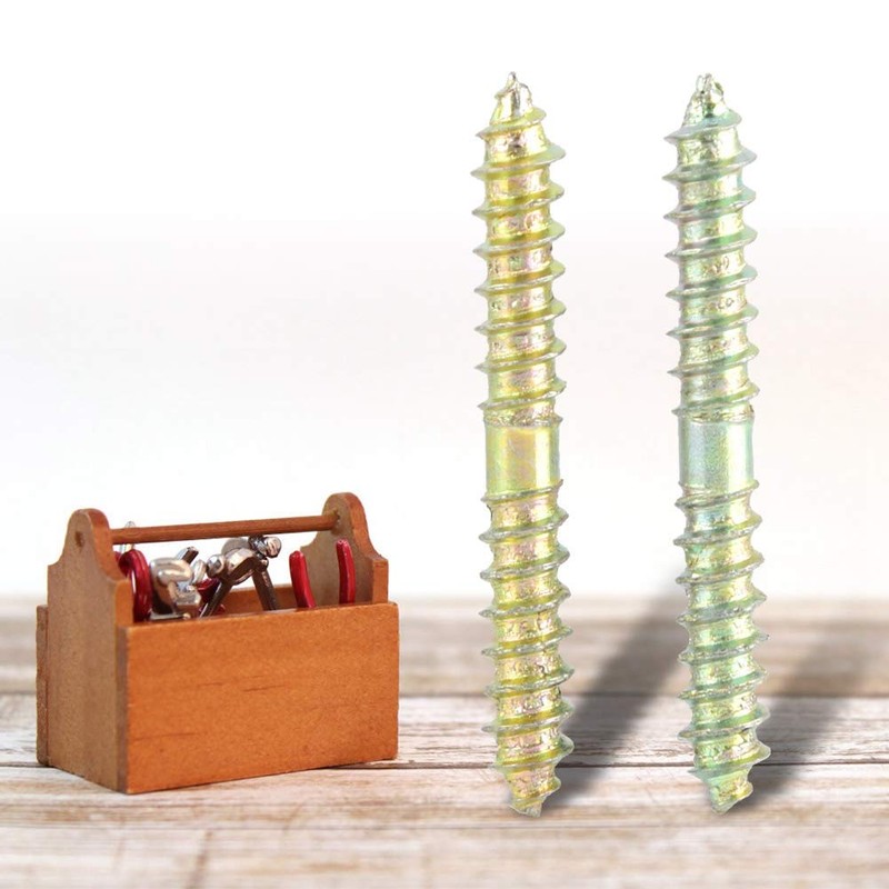 Uadme Double Ended Screw - 20Pcs Dowel Screws Self Tapping