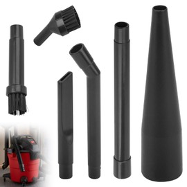 CMXZVBE38668 1-1/4" Micro-Cleaning Wet Dry Vacuum Attachment Kit for Craftsman and Most Other Wet/Dry Vacs – 6-Piece Industrial-Grade Accessory Set for Detail & Precision Cleaning