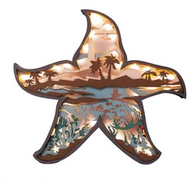 3D Wooden Animal Carving LED Night Light, Wood Carving Light, Modern Home Decoration, Decorative Tables, Cabinets, Living Rooms, Bedrooms, Offices, Farmhouses, Bookshelves, Perfect Holiday Gifts