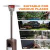 Nuu Garden Outdoor Propane Patio Heater, 46,000 BTU Gas Outdoor