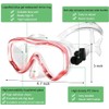KLERICER Dry Snorkel Set, Panoramic 180°Wide View Snorkeling Gear, Anti-Fog