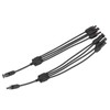 Solar Connector Y Branch 1 to 4 Waterproof Parallel Adapter