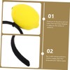 [Beaupretty] 2pcs Funny Headband Dress Up Hair Accessories Lemon