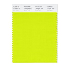 PANTONE Smart 13-0550X Color Swatch Card, Lime Punch