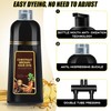 GDRFNP Black Hair Dye Shampoo 3 in 1 for Gray