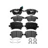 PM Auto Set of 8 Front-Rear Ceramic Brake Pad For