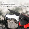 [2 Packs] 6 Inch Mini Chainsaw Chain, 6 Inch Replacement