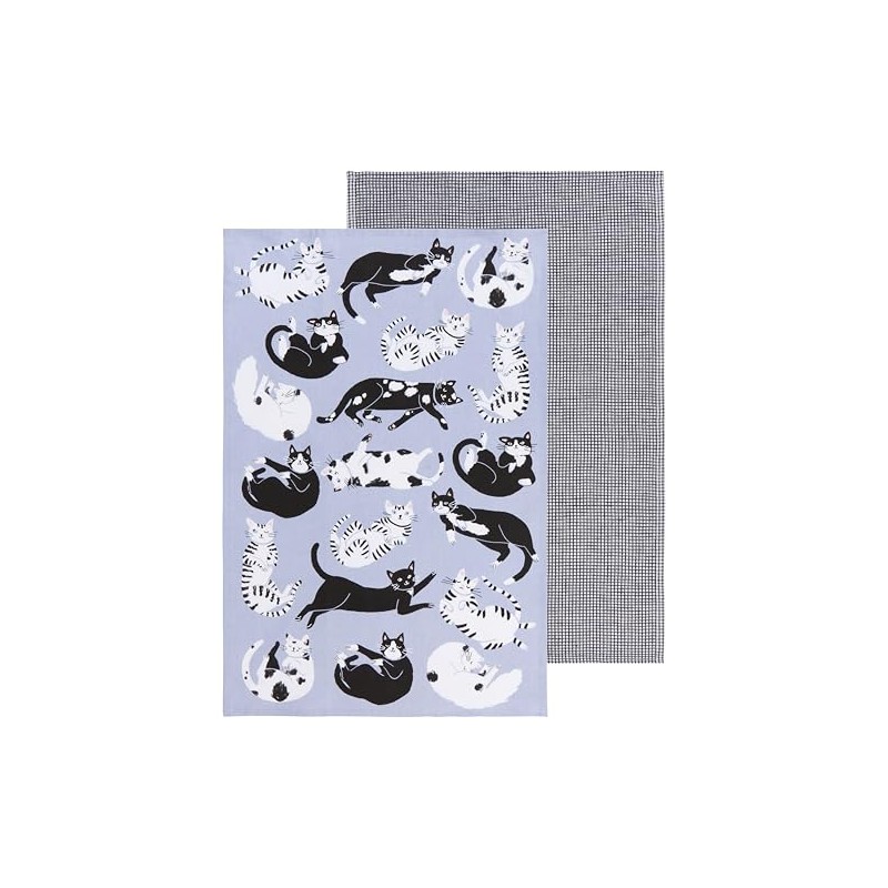Jubilee Meow & Furever Cat Dishtowels Set of 1