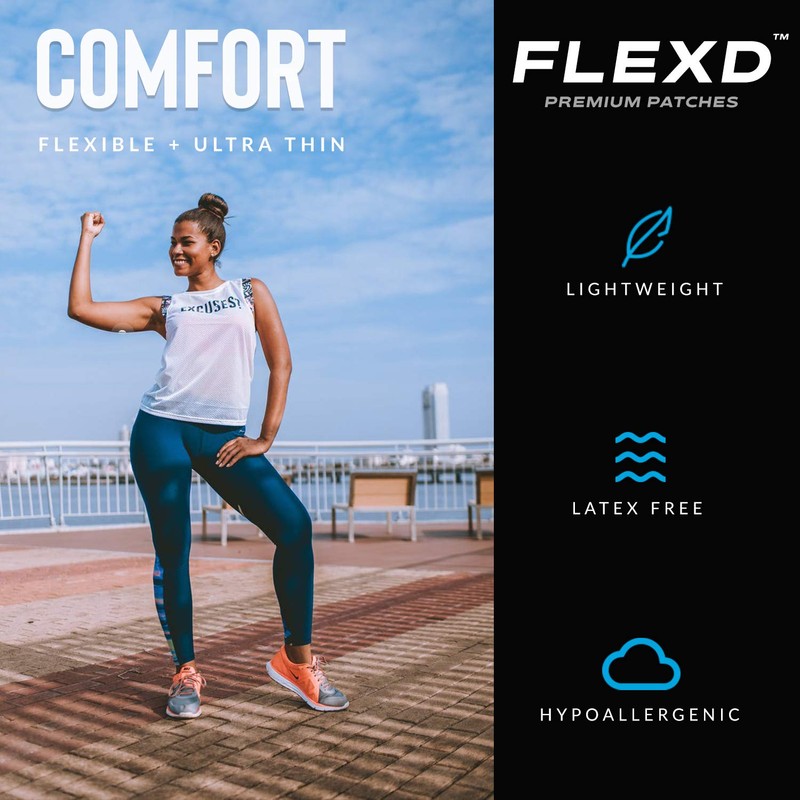 Flexd - Libre 3 Sensor Covers Waterproof, Freestyle Adhesive Patches