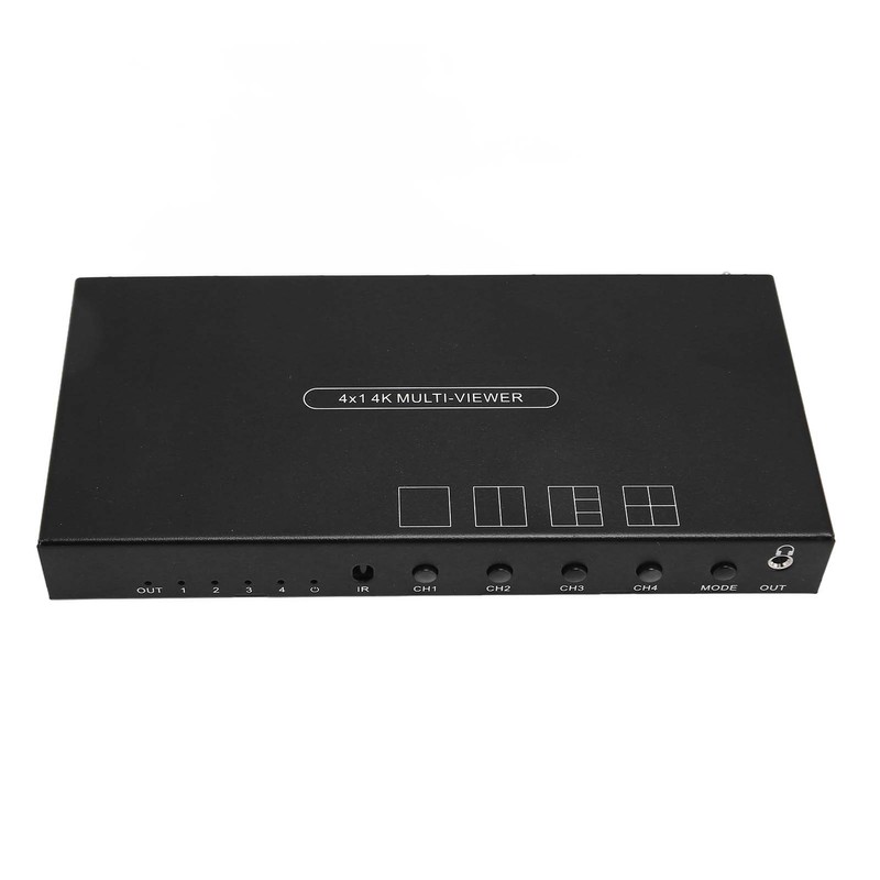 HD Multimedia Interface Multi Viewer Switch 4 Channel 4K HD