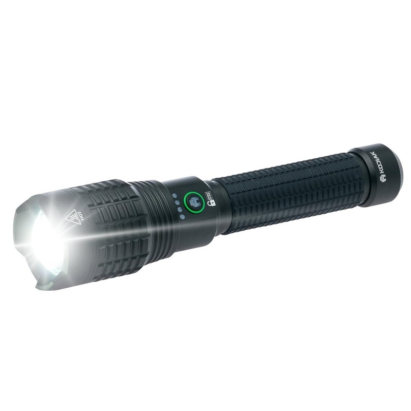 LitezAll 27878 Kodiak Kong 18,000 Lumen Rechargeable Tactical Flashlight